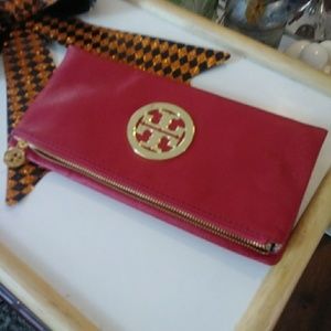 Tory Burch Red Clutch